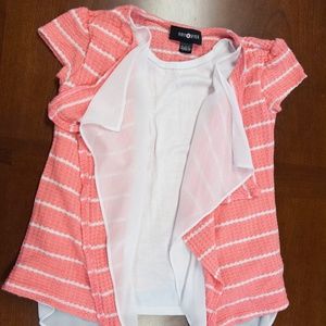 VERY cute layered girls top girls size Med (10/12)